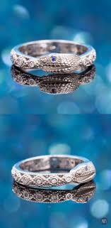 An Ouroboros Ring A Snake Eating Its Own Tail A Symbol Of Renewal And The Cycle Of Life And A Use Of Wedding Ring Designs Wedding Rings Custom Wedding Rings