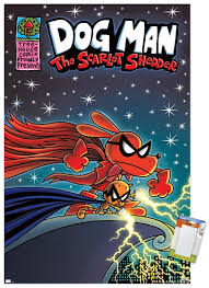 Dog Man - The Scarlett Shedder Wall Poster, 22.375 x 34 - Walmart.com