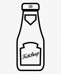 Free ketchup table sauce clipart for personal and commercial use. Bottle Clipart Ketchup Bottle Ketchup Bottle Clipart Black And White Png Download 494034 Pinclipart