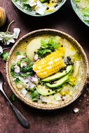 Whenever i'm done with store roasted rotisserie chicken i brown an onion, a i didn't know that pressure cookers could cook soups. Instant Pot Colombian Chicken Potato Soup Stove Top Option Cotter Crunch