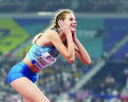 Она заняла третье место, сумев прыгнуть на 6,79 метра. Shansy Na Zoloto Olimpiady Imeet Legkoatletka Yaroslava Maguchih Novosti Na Gazeta Ua