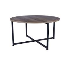 Black And Light Wood Coffee Table Household Essentials Ashwood Round Coffee Table In Light Wood Gray Products Coffee Table Walmart Coffee Table Grey Round Coffee Table
