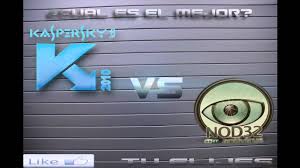 Que Antivirus Es Mejor Nod 32 O Kaspersky Youtube