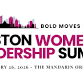 2026 Boston Women's Leadership Summit event in Boston, MA