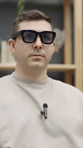 You’re going to have to take my word for it., But my eyes are seeing  holographic displays. @meta’s Orion AR glasses are in prototype phase. This  is a kind of behind the scenes look of my face and eyes ...