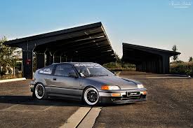 New muffler and pipes in 2014 are not loud but distinctive. Honda Crx 1 Vtec Daily