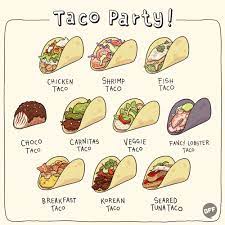 20 minutes start to finish! Pin By Yeong On Food Illustrations 2 Tacos Taco Drawing Happy Taco
