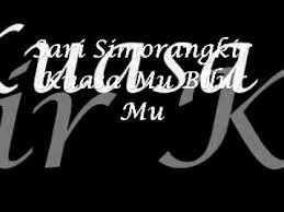 Jurus'lamat dunia, kristus tuhan dia firman yang jadi manusia bawa pengharapan bagi kita t'rima kehidupan yang kekal. Kuasa Mu Bilur Mu Sari Simorangkir By Lagu Rohani
