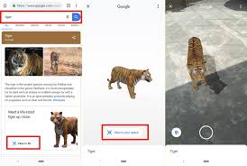 Here S How To Use Google Search Ar Feature To View Life Sized Animals Objects Dignited