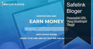 Safelinkblogger adalah situs pemendek url gratis di mana kalian dapat membuat link pendek, yang metode pembayaran safelinkblogger dapat membayar semua member melalui (transfer bank. Review Safelinkblogger Com Pemendek Url Penghasil Uang Neradua