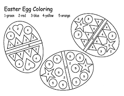 Difficult color by number coloring pages for adults. Easter Color By Numbers Best Coloring Pages For Kids