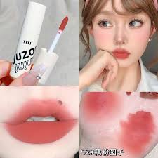 Xixi Matte Velvet Lip Mud Soft Nhẹ Smooth Lip Clay Mousse Son bóng chống  dính cho môi và má