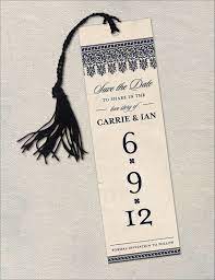 Bookmark Save The Date Unique Wedding Cards My Wedding Favors Save The Date