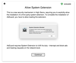 System Extension Blocked Issue On Macos 10 13 High Sierra Issue 217 Adguardteam Adguardformac Github
