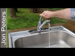 Outdoor kitchen sink drainage ideas. Where Does The Sink Drain Kitchen Project Update 1 Year Later Youtube