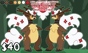 closed !! Mega Ampharos x Sawsbuck by 64raptors -- Fur Affinity [dot] net