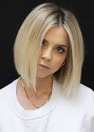 Consider dying your hair blonde and allowing your hairdresser to play with it. Pin On Bob Haircuts
