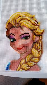 Elsa Sprite Perler Bead Disney Frozen Hama Perler Bead Art