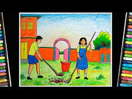 Hellow friends this is the pastel color painting of subjects swachh bharat abhiyan. Swachh Bharat Abhiyan Drawing Nirmal Vidyalaya Drawing Step By Step Swachata Painting Ø¯ÛŒØ¯Ø¦Ùˆ Dideo