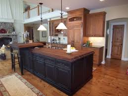 Helpful guides & expert service make it easy to put stunning butcherblock in your kitchen! Be Friendly With Kitchen Island With Butcher Block Countertop Black Kitchen Island Cherry Cabinets Kitchen Kitchen Island With Butcher Block Top