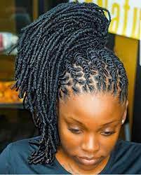 Short & long dread ideas · down and simple · long and luscious · twisted space buns · the messy bun · wavy dreads · short and red . Frisuren 2020 Hochzeitsfrisuren Nageldesign 2020 Kurze Frisuren Locs Hairstyles Hair Styles Dreadlock Hairstyles