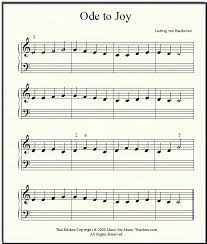 Ode To Joy Sheet Music For Piano Easy Beginner To Advanced