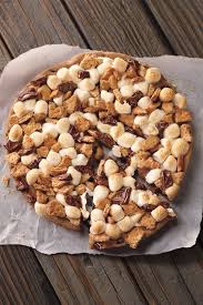 Do Yourself A Favor And Get This S Mores Cookie Cake Asap Food Twisted Recipes Dessert Pizza