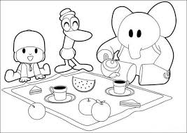 Desenhos para colorir imprimir e pintar, discovey kids, mini beat power rockers. Pocoyo E Os Amigos Desenhos Coloridos Imagens De Desenhos Animados Criancas Para Colorir