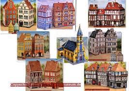 Maybe you would like to learn more about one of these? Bastelbogen Altstadt Mit Kirche 16 Fachwerk Grunderzeithauser 1 87 Schreiber Grosses Set Bastelbogen Papierhauser Altstadt