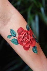 Vines are habitually inked in escalation designs and they are perceived on ribs, lower backs, legs, shoulder and arms. 33 Rose Tattoos And Their Origin Symbolism And Meanings