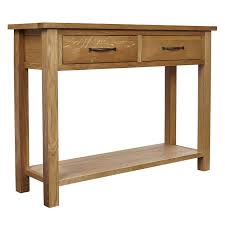 Sidmouth Oak 2 Drawer Console Table Dunelm Console Table Table Oak
