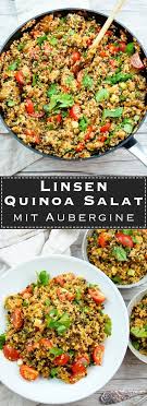 Linsen Quinoa Salat Mit Aubergine Und Tomaten Rezept Testen Check More At Https Tomaten Vasepin Site Tomato Recipes Lentils And Quinoa Eggplant Recipes
