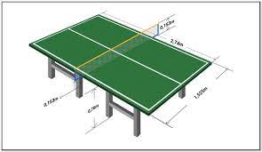 Ping Pong Table Dimensions Cm Design Innovation Ping Pong Table Ping Pong Table Dimensions