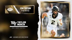 ACC Announces 2024 All-ACC Academic Football Team