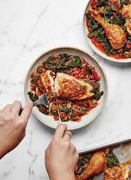 Tomato Braised Rotisserie Chicken Recipe Rotisserie Chicken Chicken Recipes Rotisserie Chicken Recipe