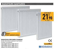 Offre Radiateur Acier Simple Panneau Korado Chez Brico Cash