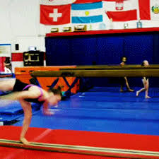 Mailie O Keefe S Side Aerial Loso Loso Tuck Full Gymnastics Gif Cool Gymnastics Tricks Gymnastics Tricks Gymnastics Skills Tumbling Gymnastics