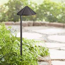 Kichler 20 High 2700k Led Black Side Mount Path Light 1g077 Lamps Plus