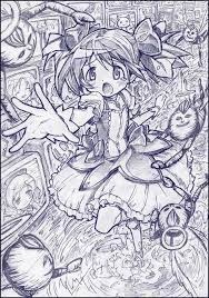 イラストコミュニケーションサービス pixiv mahō shōjo madoka magica magical girl anime madoka magica