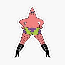 Patricia Star Spongebob Stickers for Sale