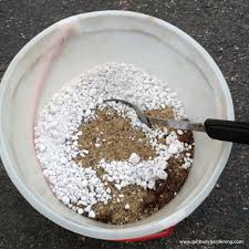 How to make succulent soil. How To Make Your Own Succulent Soil With Recipe Succulent Potting Mix Succulent Landscaping Succulent Soil