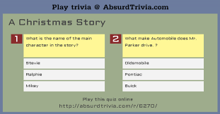 The editors of publications international, ltd. Trivia Quiz A Christmas Story