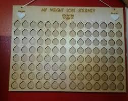 Details About S For Lbs Weight Loss Journey Board Chart Tracker Plaque Wood Personalised