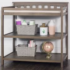 Foundations Worldwide Hampton Flat Top Baby Changing Table In Dusty Heather Nebraska Furniture Mart