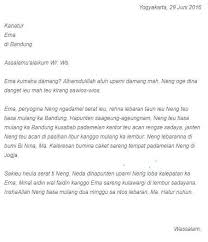 Kop surat) sekolah menengah pertama smpn. Contoh Surat Pribadi Untuk Orang Tua