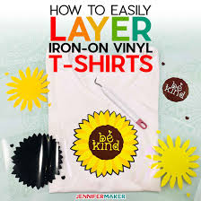 Download How To Layer Iron On Vinyl Shirts Beginner Friendly Jennifer Maker
