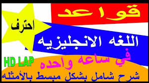 شرح قواعد اللغة الإنجليزية احترف قواعد اللغه الانجليزيه في ساعه واحده شرح كامل بشكل مبسط بأمثله Youtube