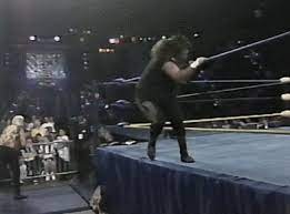I think in an early cactus jack wcw match he said 'that man has a family, and cactus jack doesn't care.' in foley's first autobiography, that man was larry santo. Simon Watches Wcw 1994 Unnamed Wrestling Forum