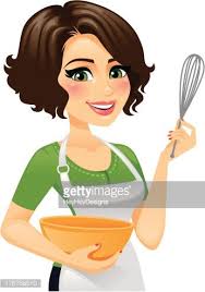 Woman Cooking Google Da Ara Ilustracao De Bolos Cozinheira Desenho Logotipo De Chef