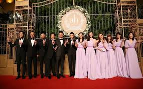Angelababy's wedding band cost around $1.5 million. Actors Huang Xiaoming And Angelababy Hold Fairy Tale Like Wedding Entertainment News Top Stories The Straits Times